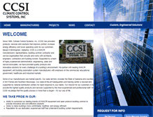 Tablet Screenshot of ccsi-se.com